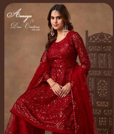  AANAYA VOL 238 DANI CREATION DESIGNERS  LEHENGA CHOLI WHOLESALER IN INDIA